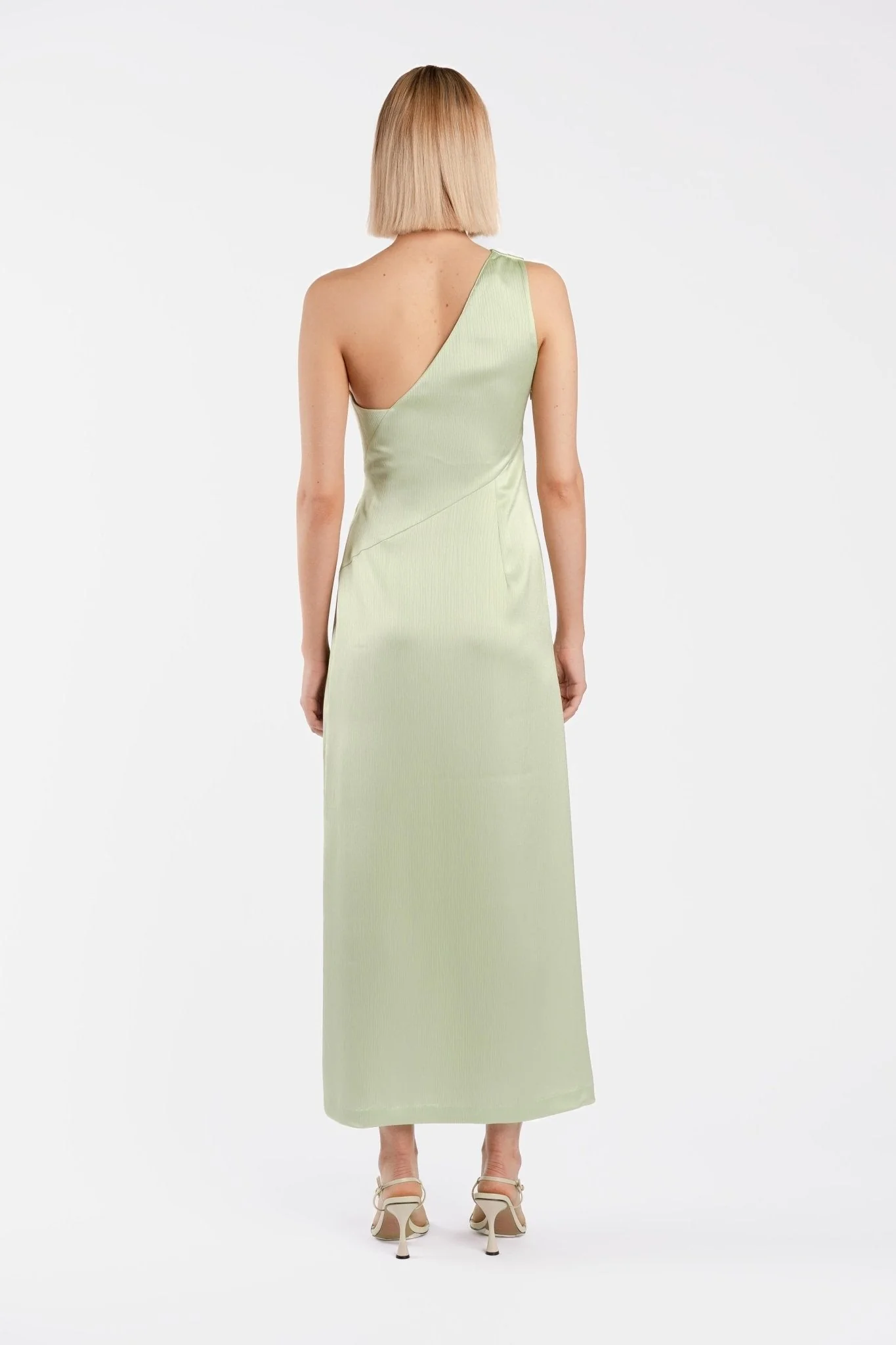 PLISSADO DRESS - HONEYDEW - Image 4