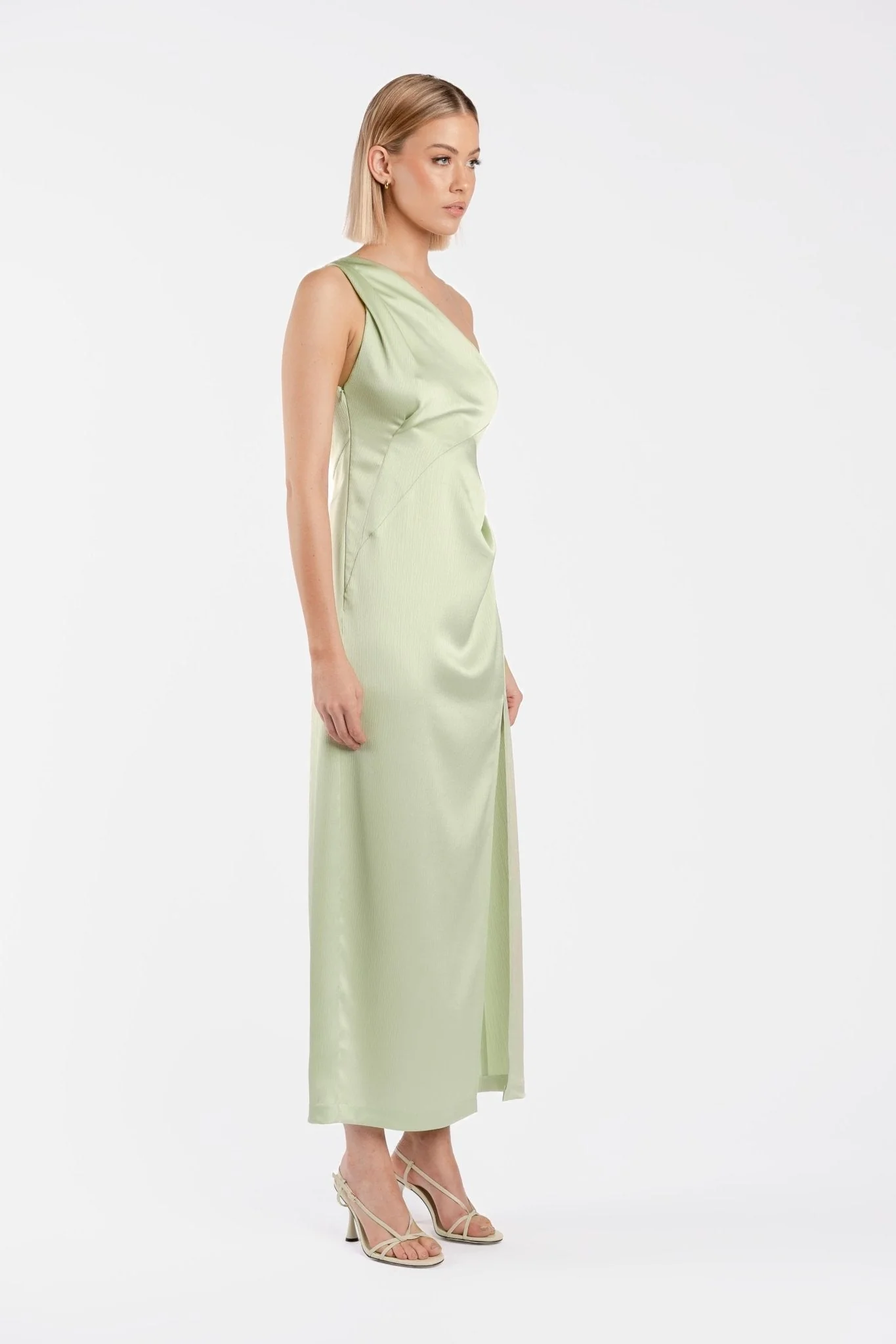 PLISSADO DRESS - HONEYDEW - Image 5