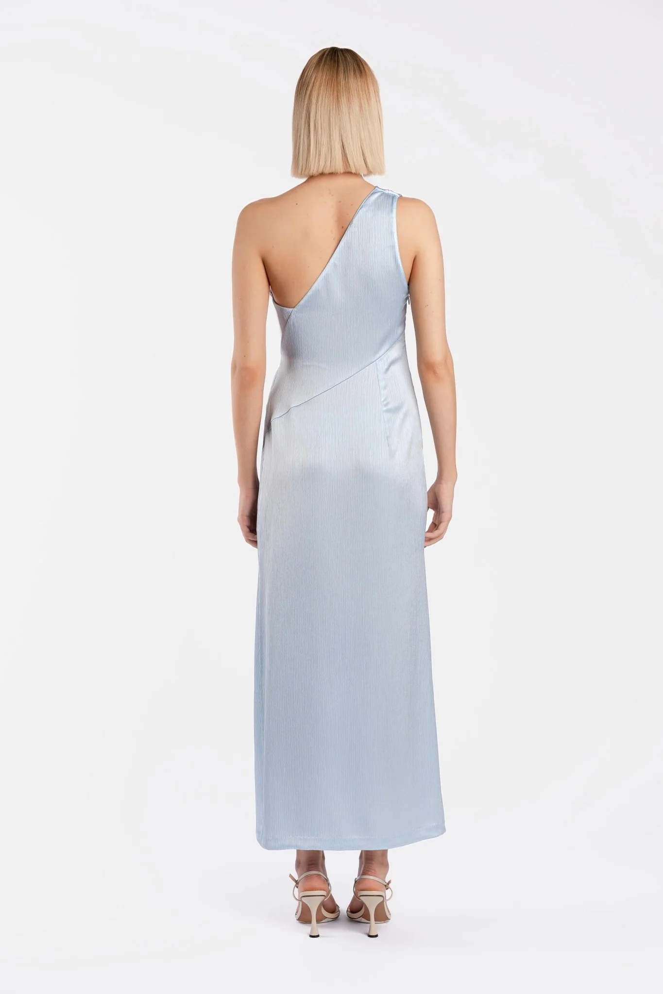 PLISSADO DRESS IN PRINCESS BLUE - Image 5