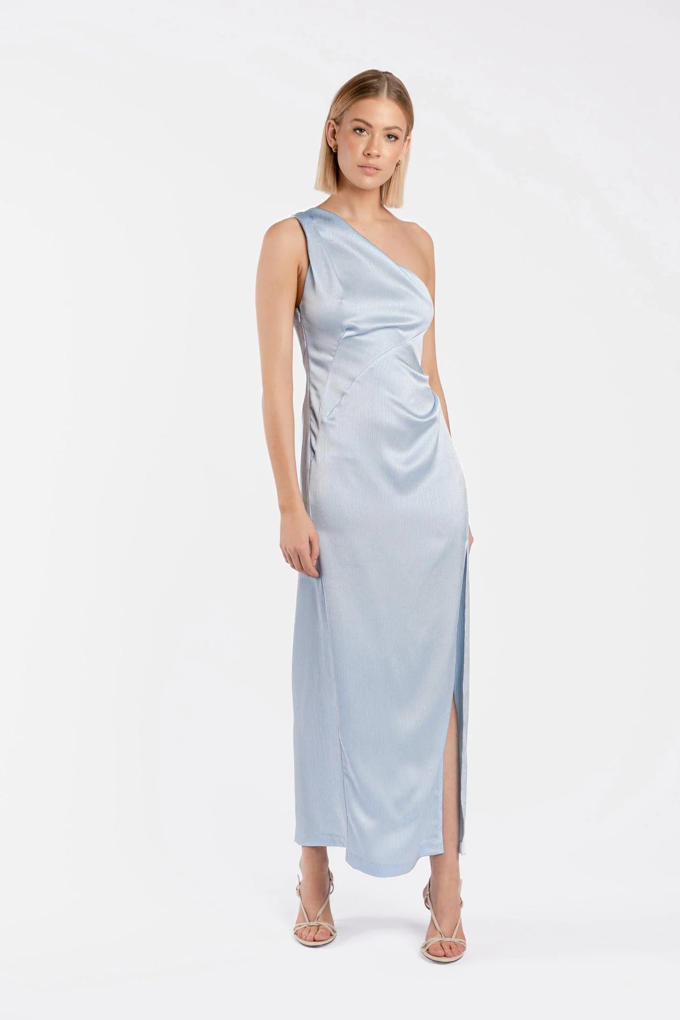 PLISSADO DRESS - PRINCESS BLUE - Image 4