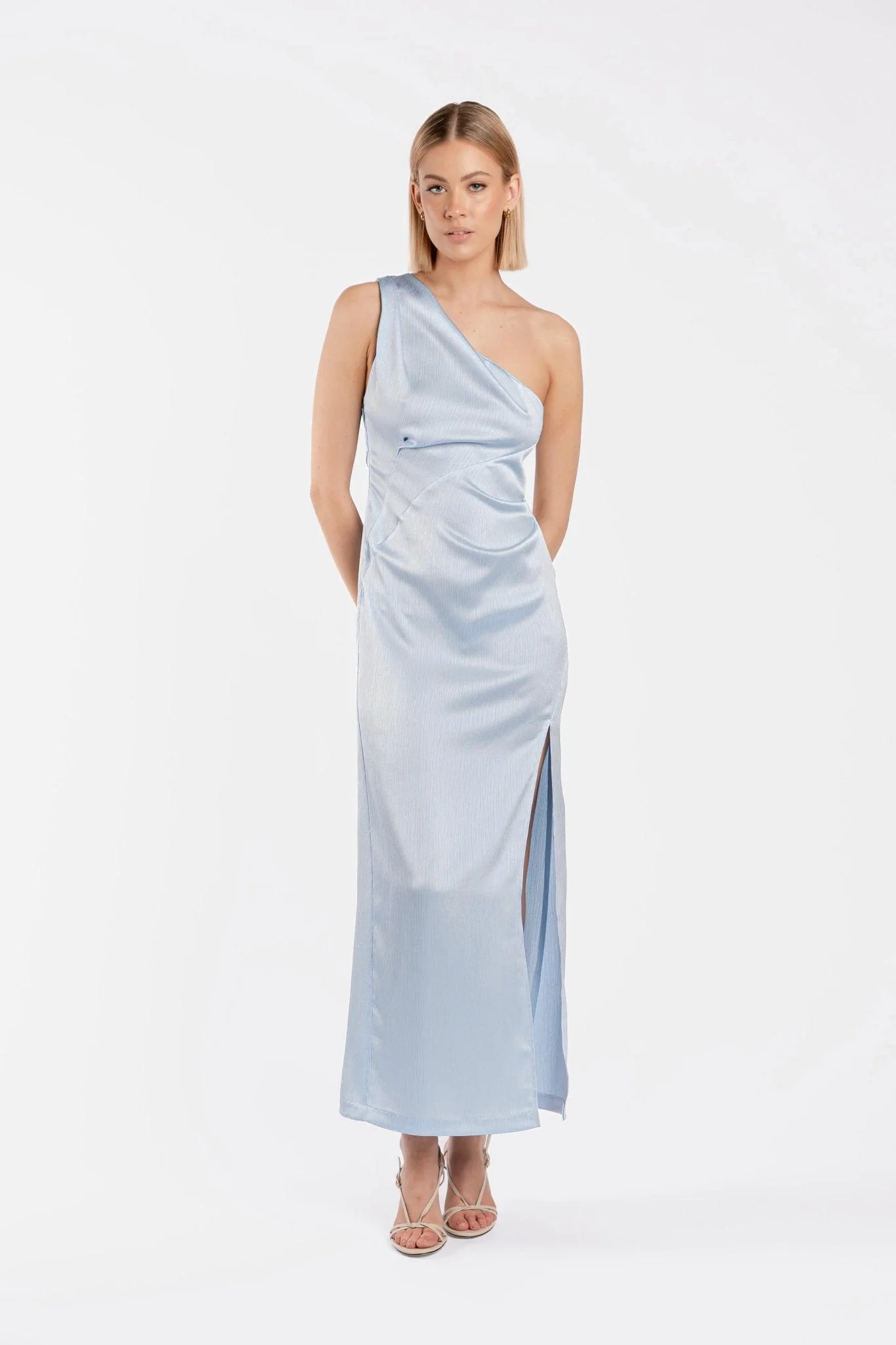 PLISSADO DRESS - PRINCESS BLUE - Image 8