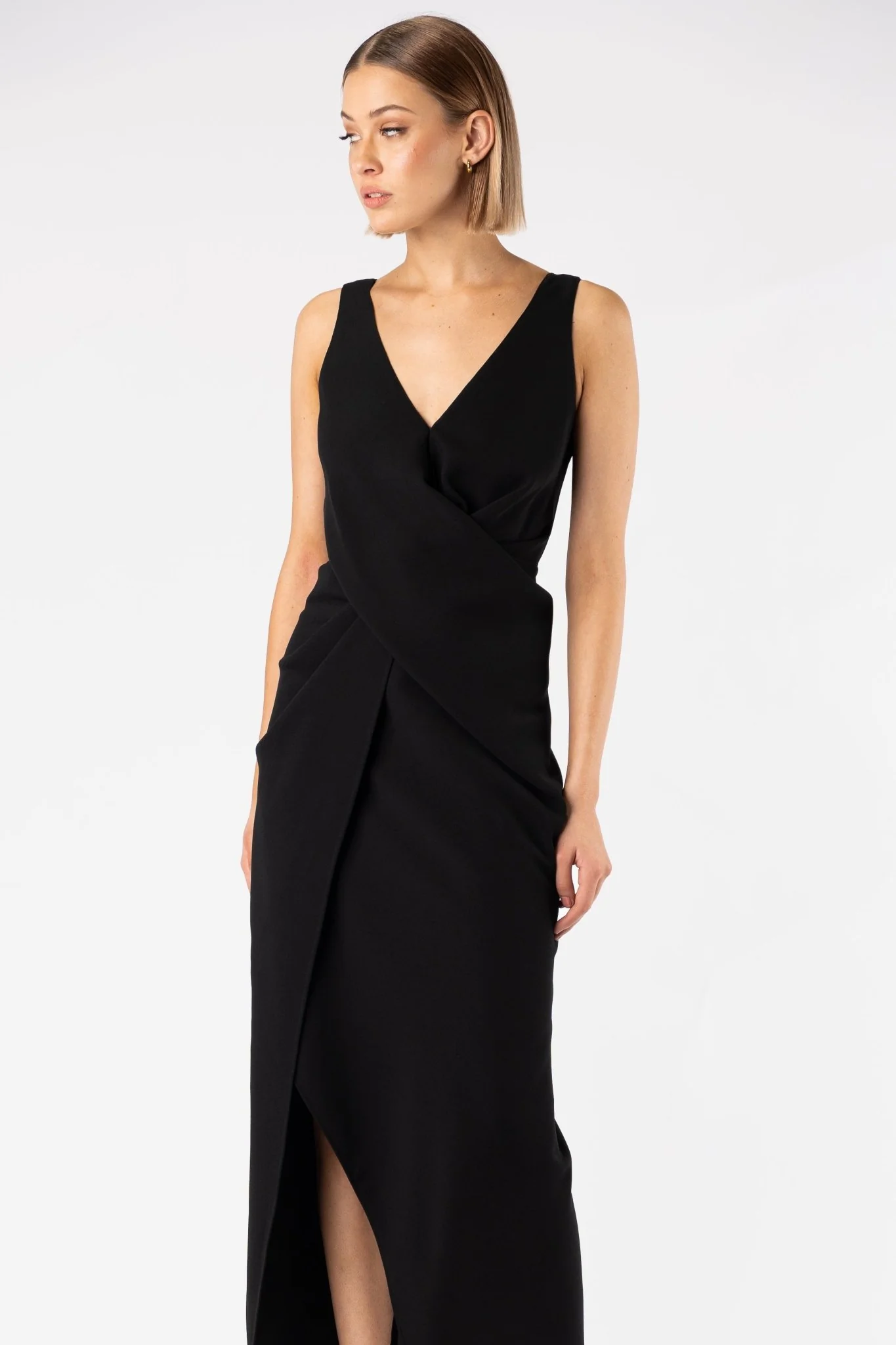 POSÈ DRESS - JET BLACK - Image 12