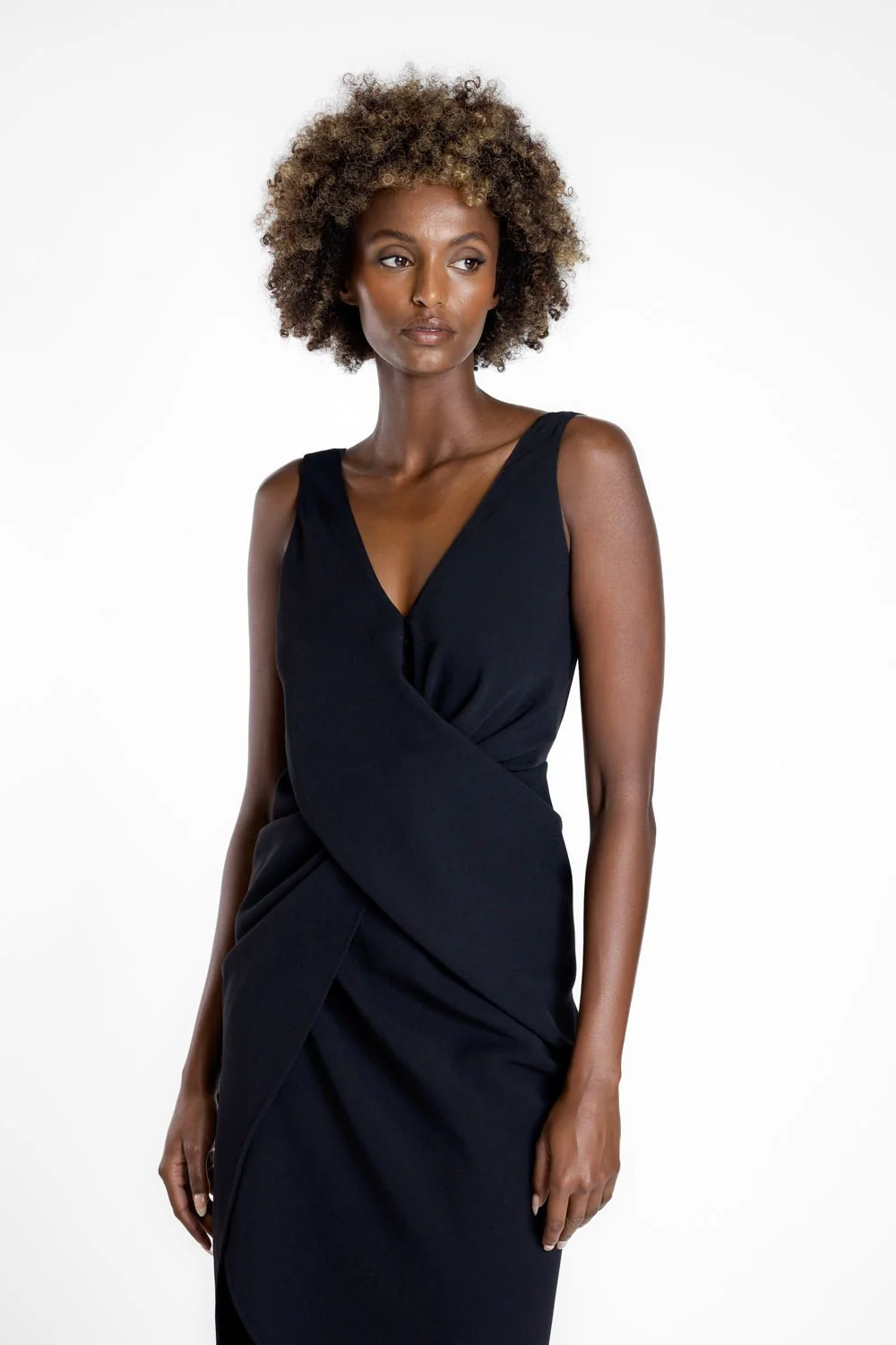 POSÈ DRESS - JET BLACK - Image 5