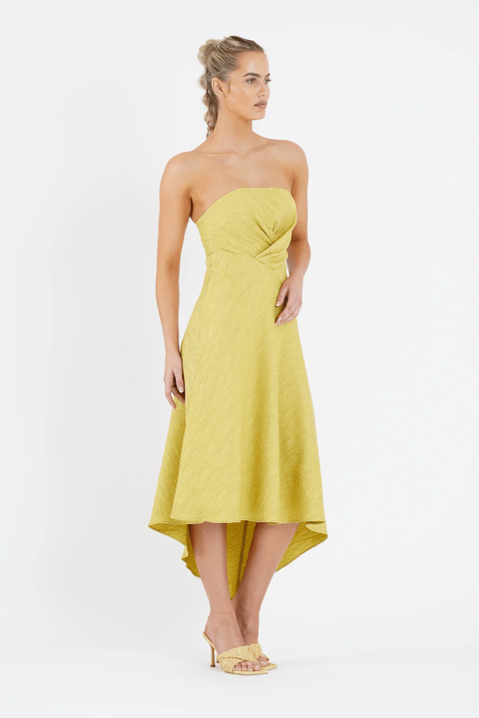 QUARTZ MIDI IN GOLDEN STRAW - Image 3