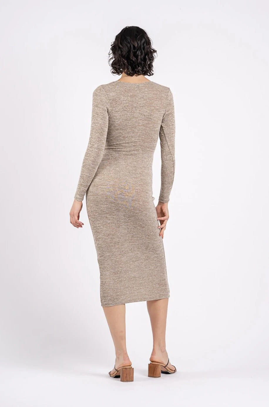 RESOLUTE MIDI IN MINK MARLE - Image 3