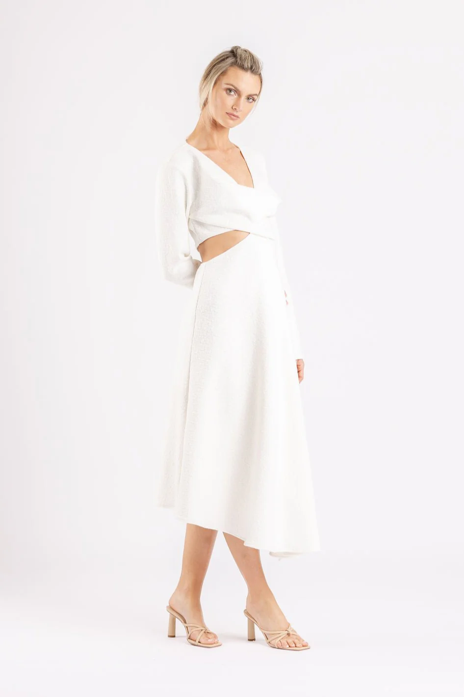 ROISIN MIDI IN BLANCHE - Image 3