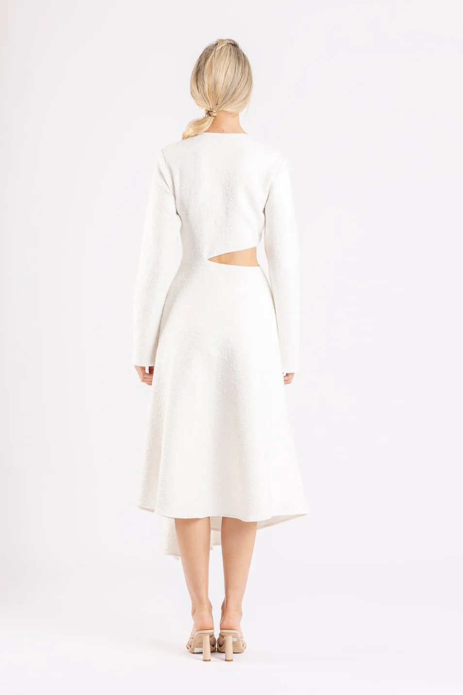 ROISIN MIDI IN BLANCHE - Image 4