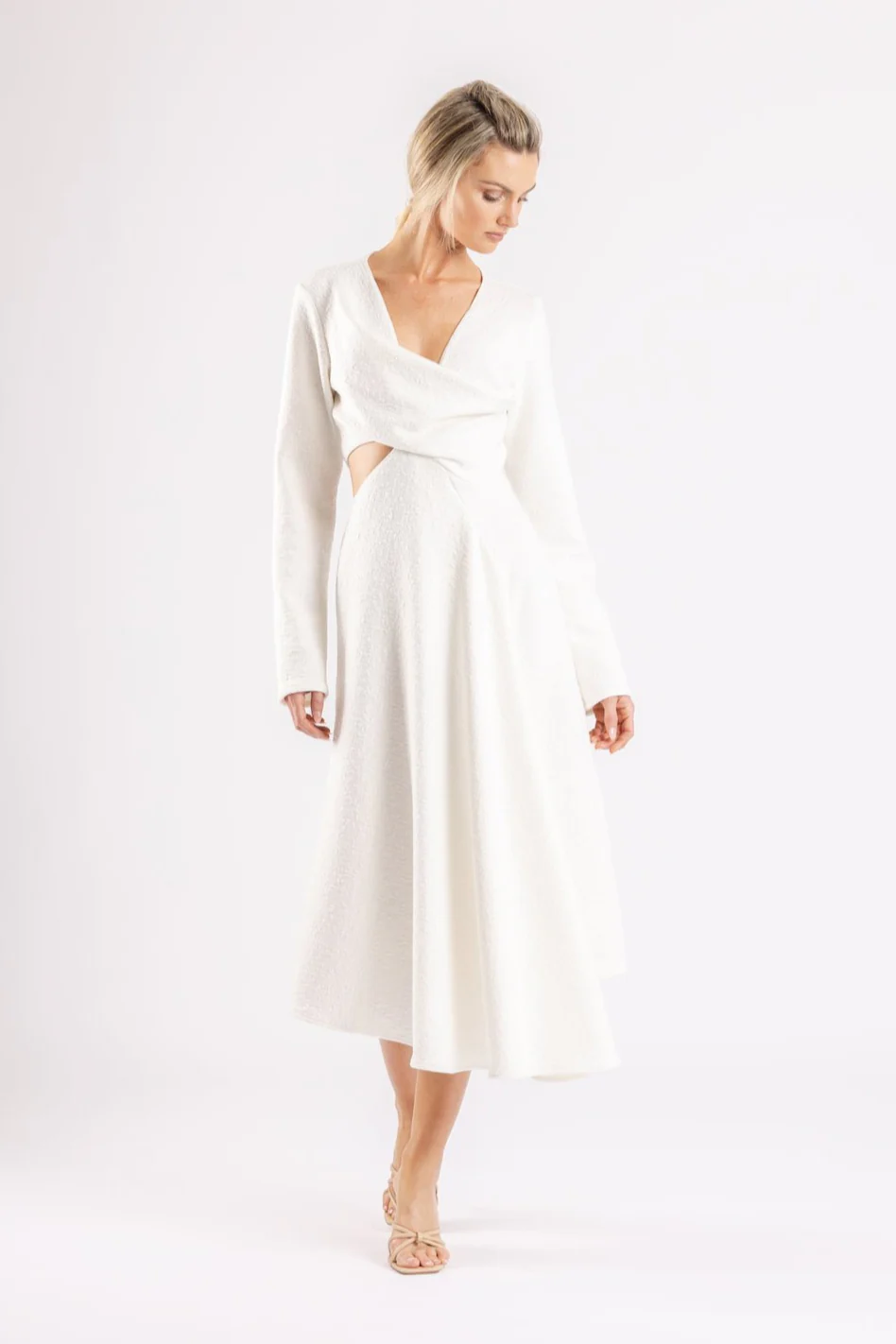 ROISIN MIDI IN BLANCHE - Image 5