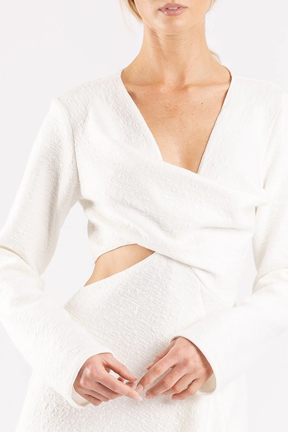 ROISIN MIDI IN BLANCHE - Image 6