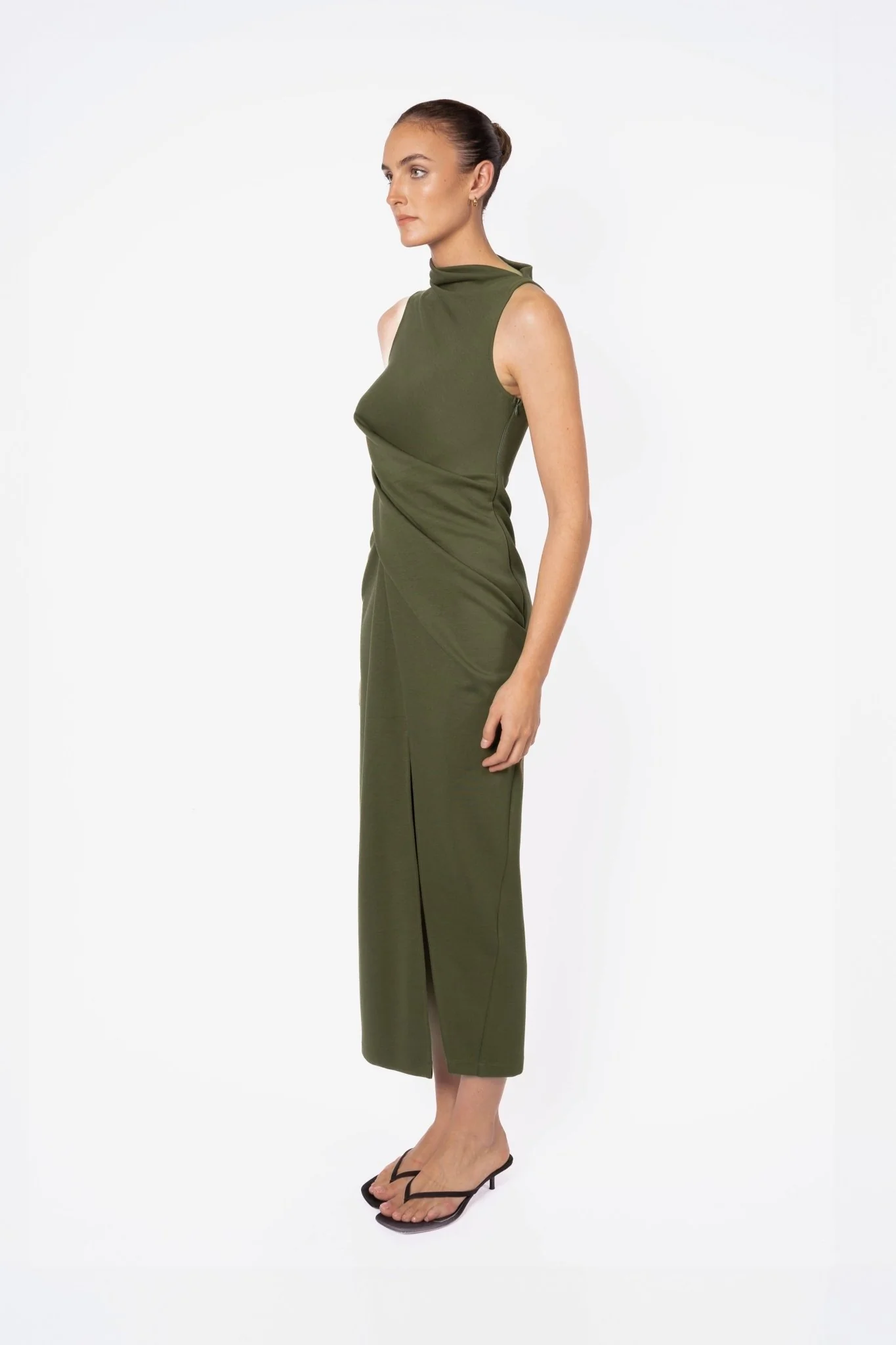 SCULPTED STRETCH - OLIVE - Image 4