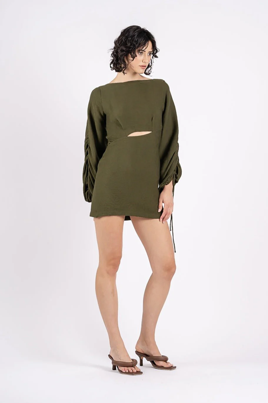 SKY MINI IN OLIVE LINE - Image 4