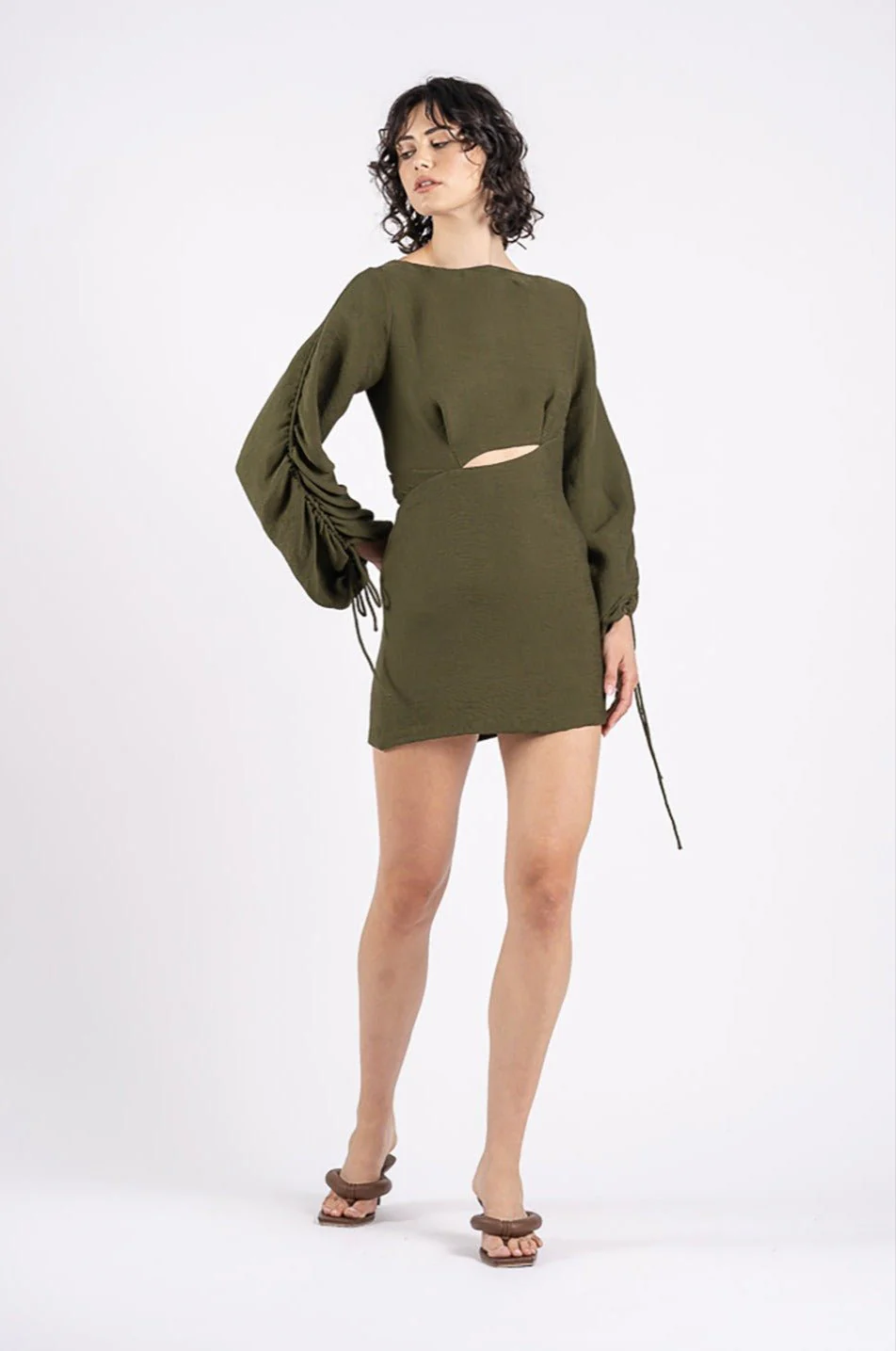 SKY MINI IN OLIVE LINE - Image 5