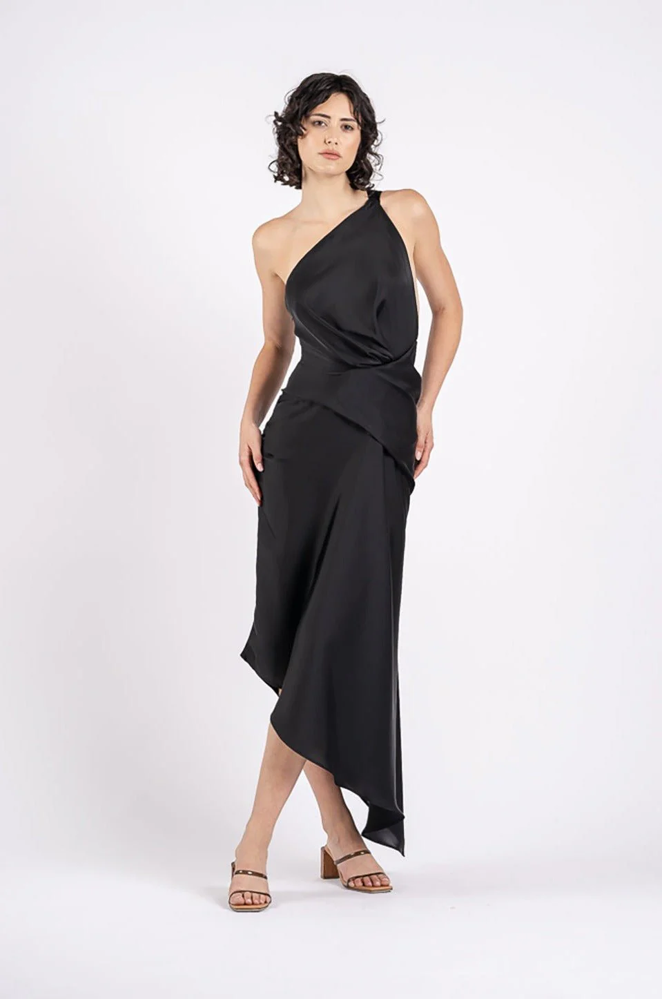 TEMPTATION DRESS IN BLACK AIR - Image 2
