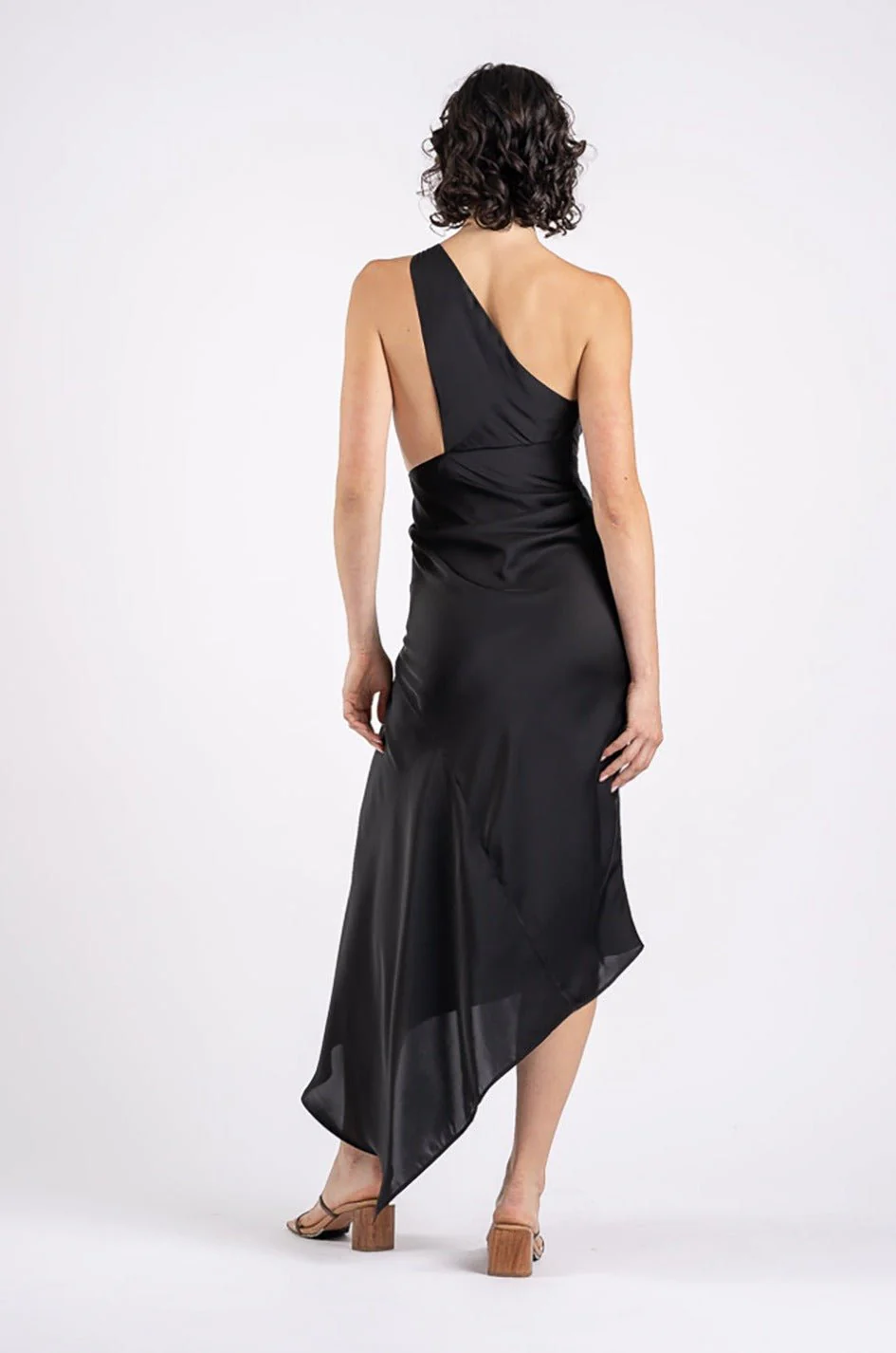 TEMPTATION DRESS IN BLACK AIR - Image 3