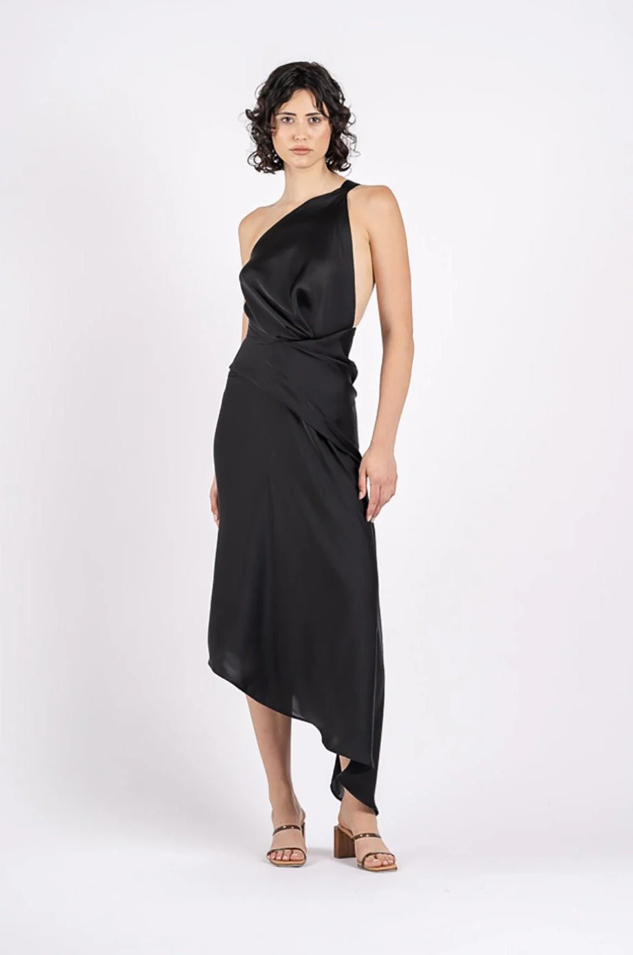TEMPTATION DRESS IN BLACK AIR - Image 4