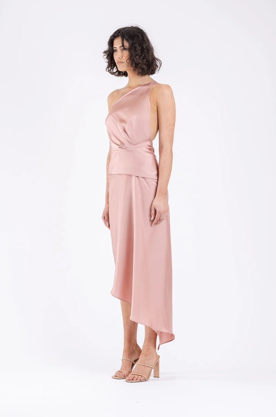 TEMPTATION DRESS IN DUSTY ROSE - Image 2