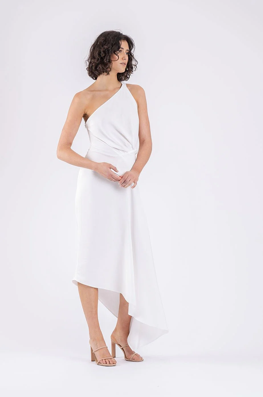 TEMPTATION DRESS IN RUNWAY WHITE MATTE - Image 4