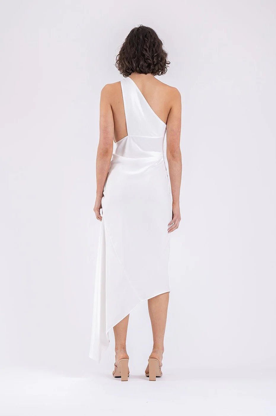 TEMPTATION DRESS IN RUNWAY WHITE MATTE - Image 5