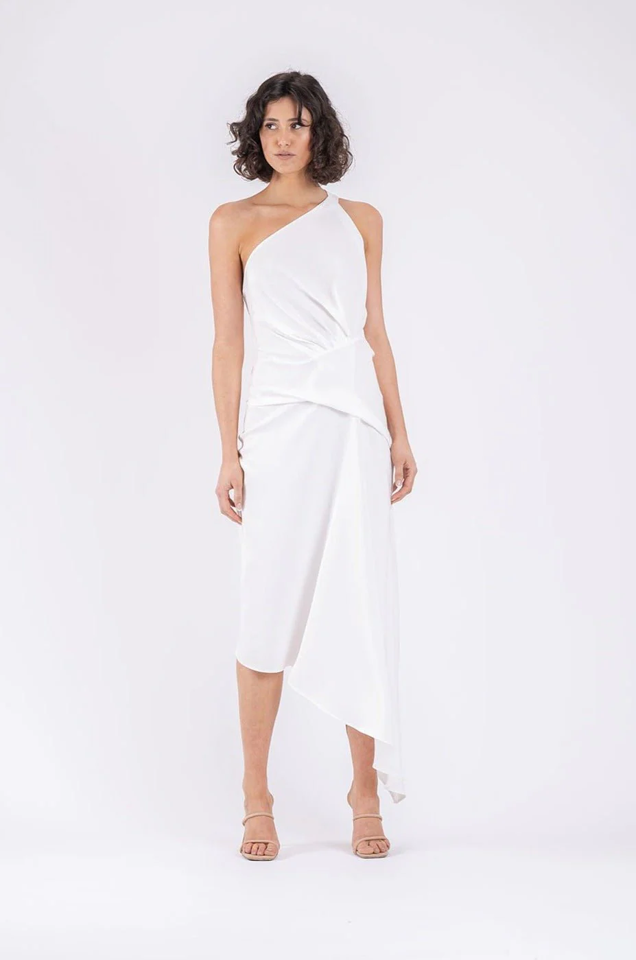 TEMPTATION DRESS IN RUNWAY WHITE MATTE - Image 4