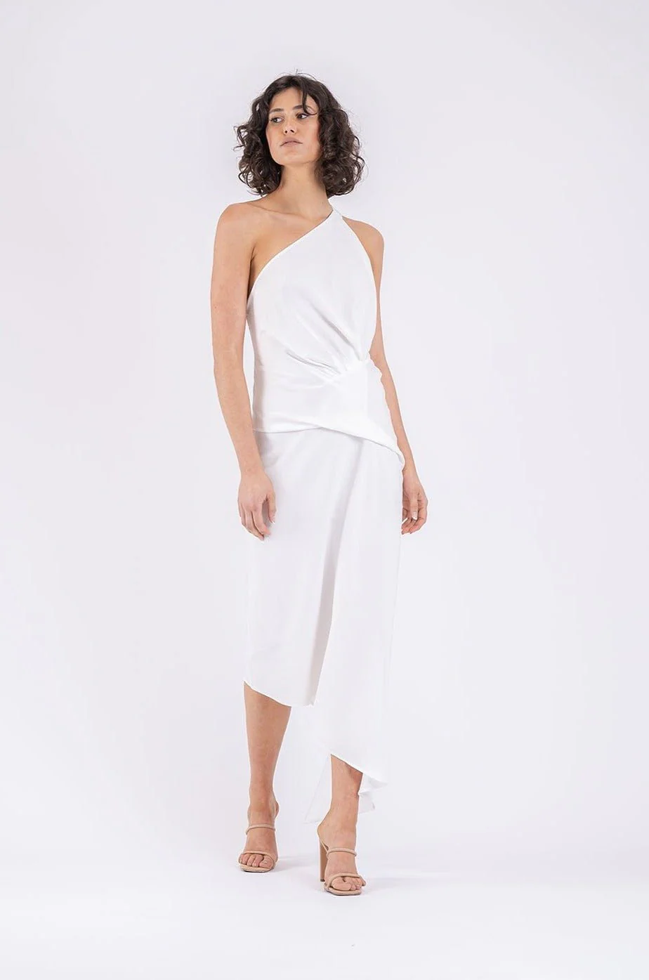 TEMPTATION DRESS IN RUNWAY WHITE MATTE - Image 5