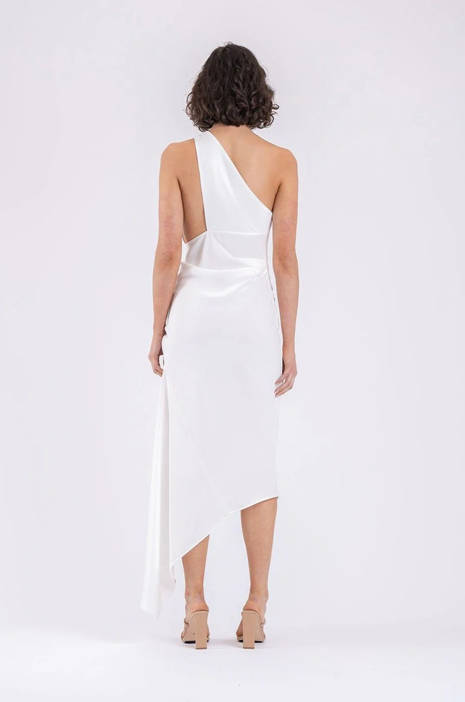 TEMPTATION DRESS IN RUNWAY WHITE MATTE - Image 6