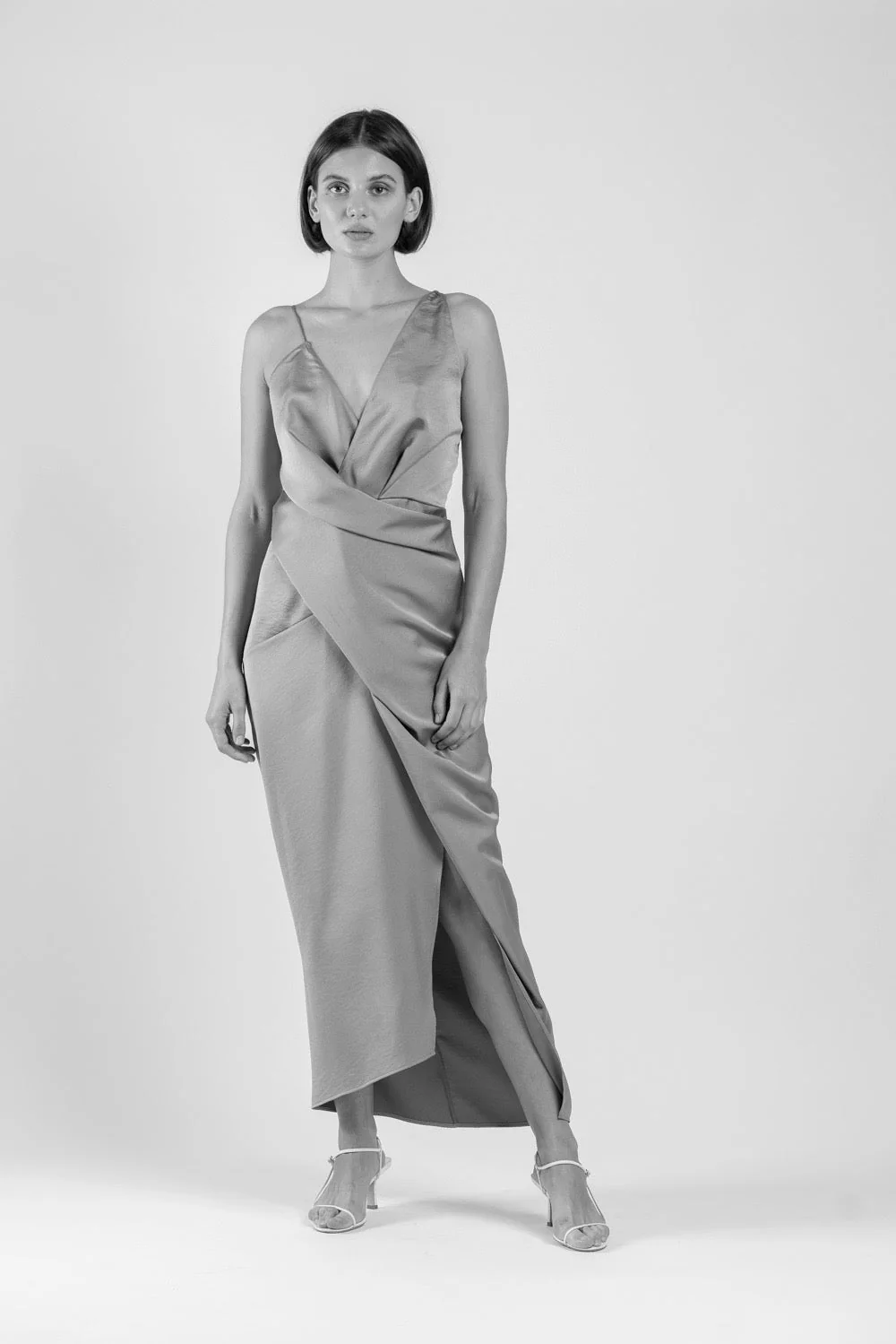 THE STATUS DRESS IN SLEEK BLUSH - Image 4