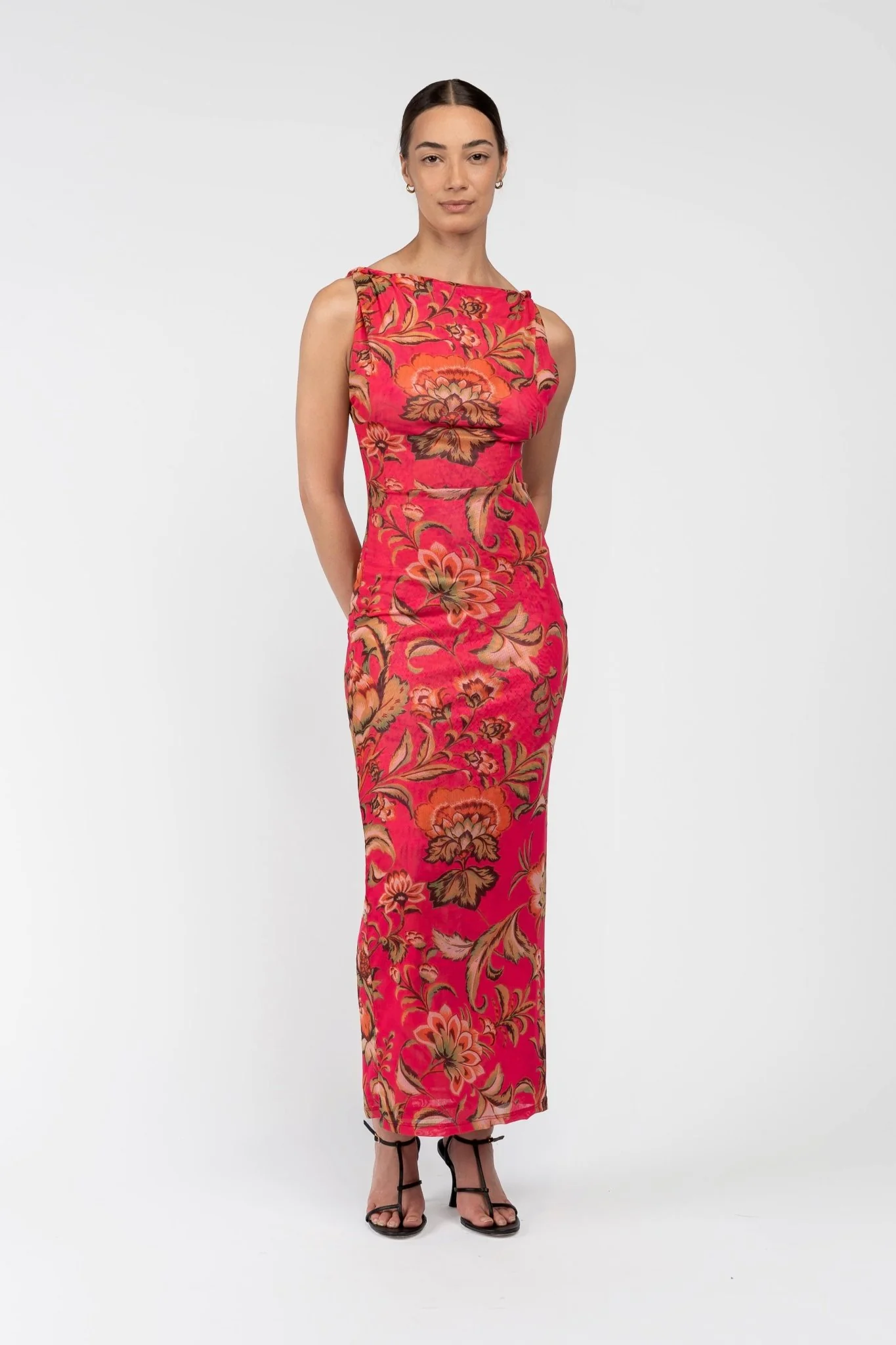 TORTO TANK DRESS - PINK PARROT - Image 12