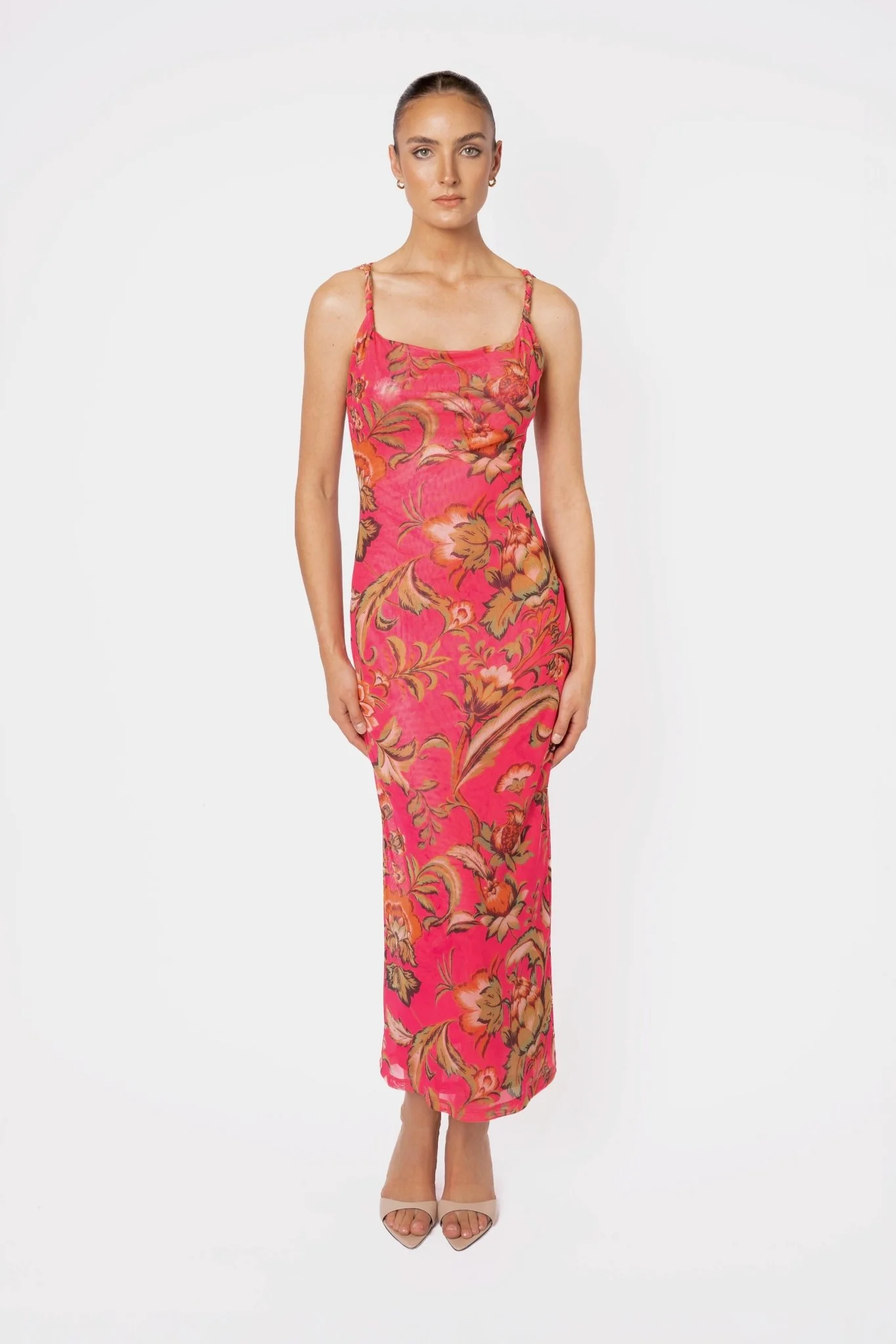 TORTO TANK DRESS - PINK PARROT - Image 3
