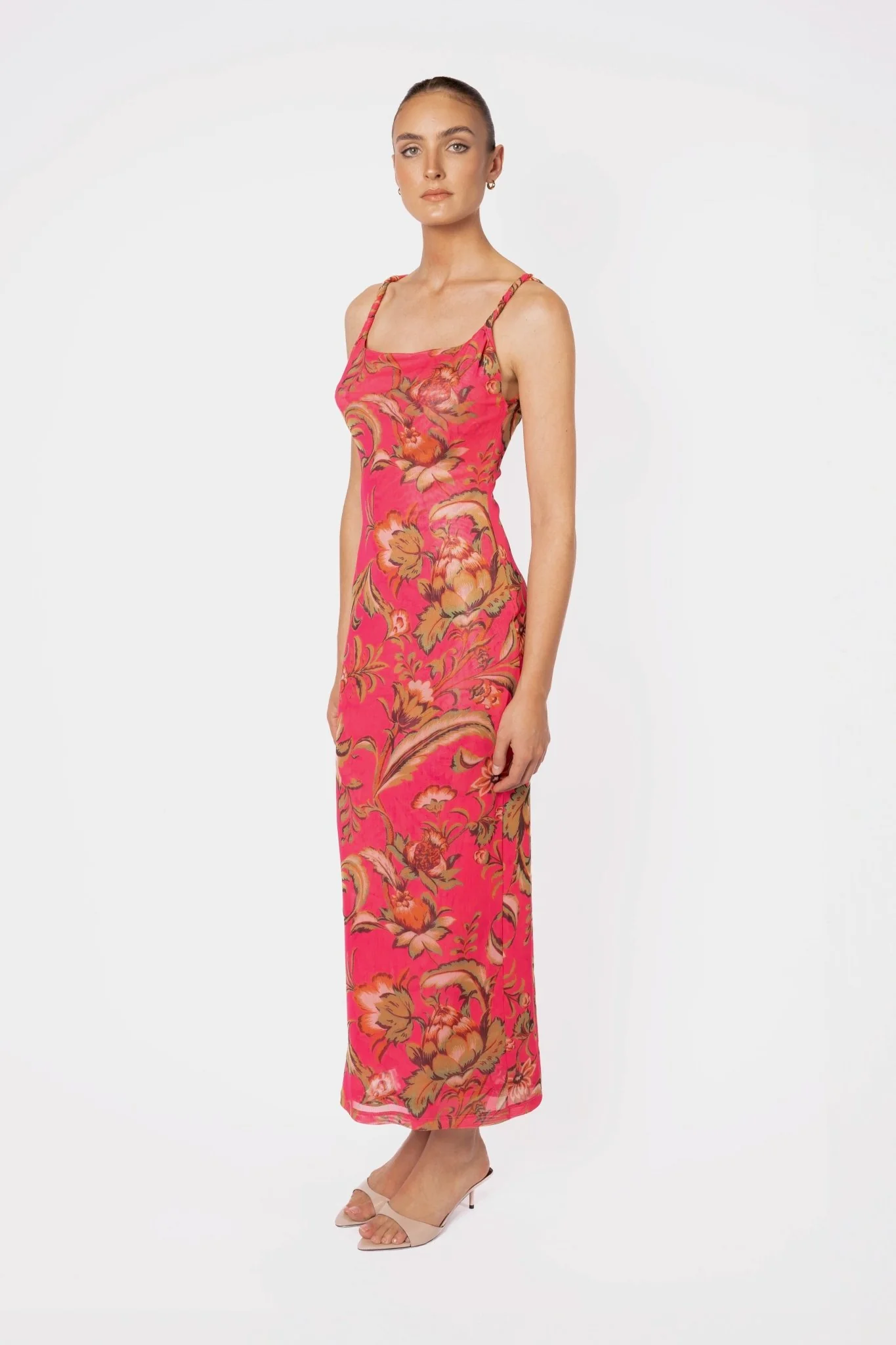 TORTO TANK DRESS - PINK PARROT - Image 4