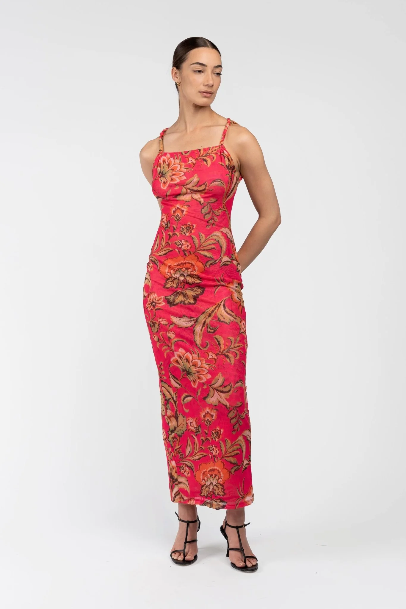 TORTO TANK DRESS - PINK PARROT - Image 9