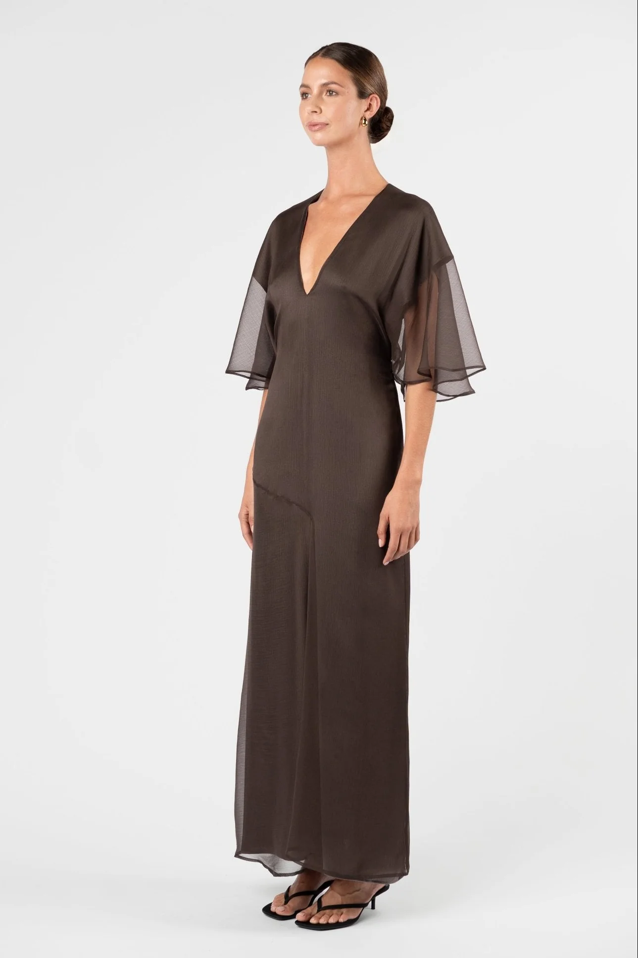 DANIELLA DRESS - TRUFFLE - Image 2