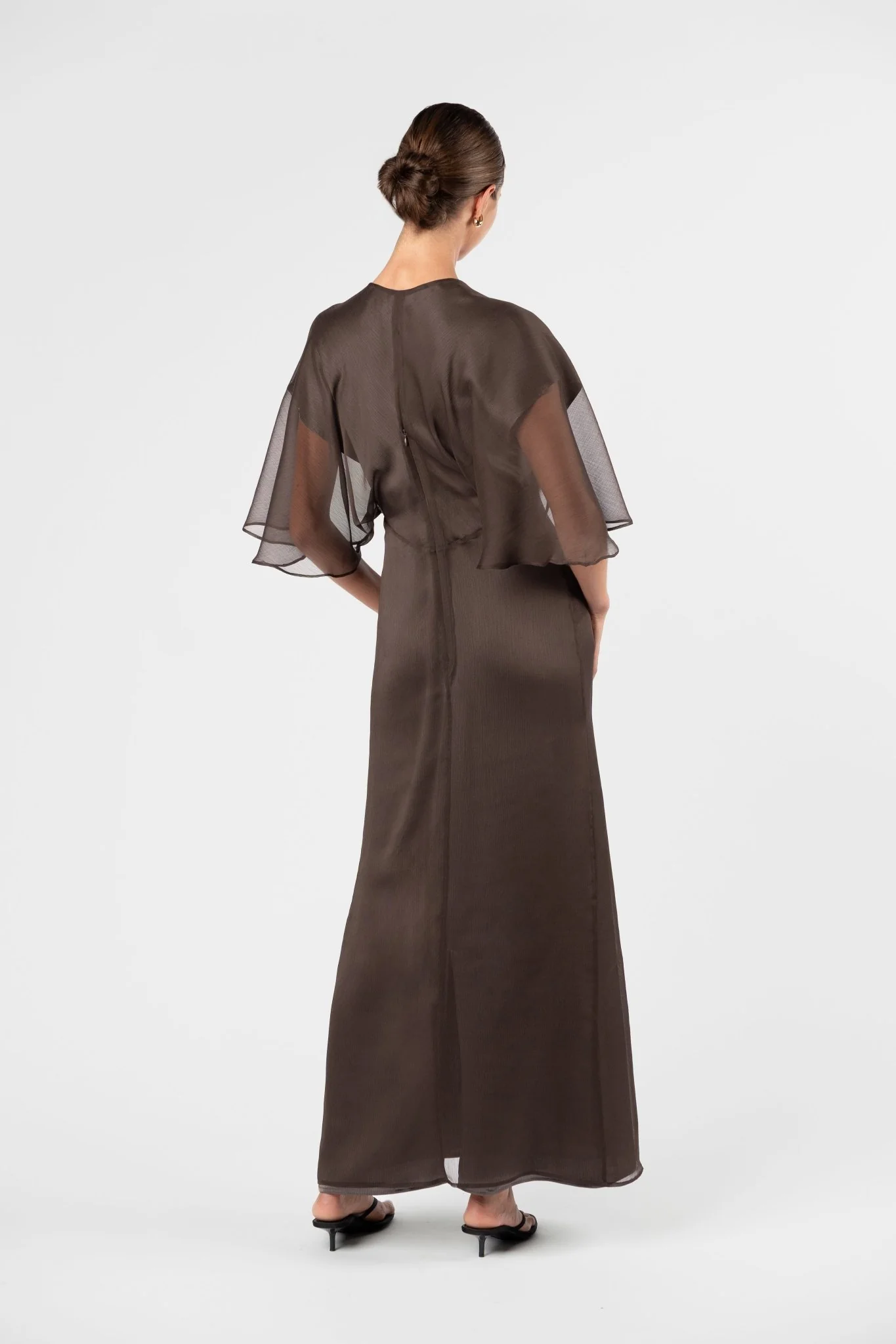DANIELLA DRESS - TRUFFLE - Image 7