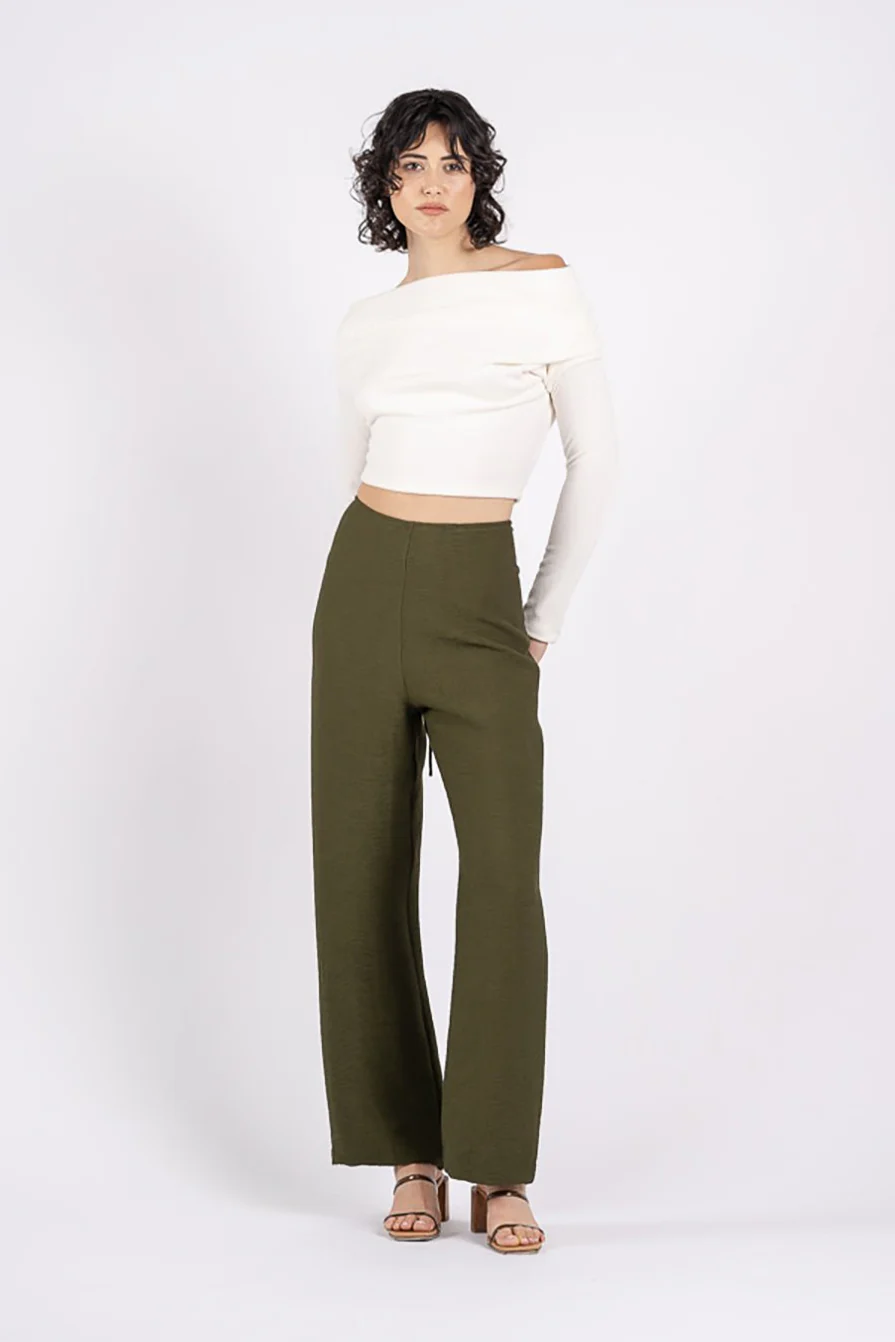 VIXEN CROP IN DAISY WHITE - Image 2