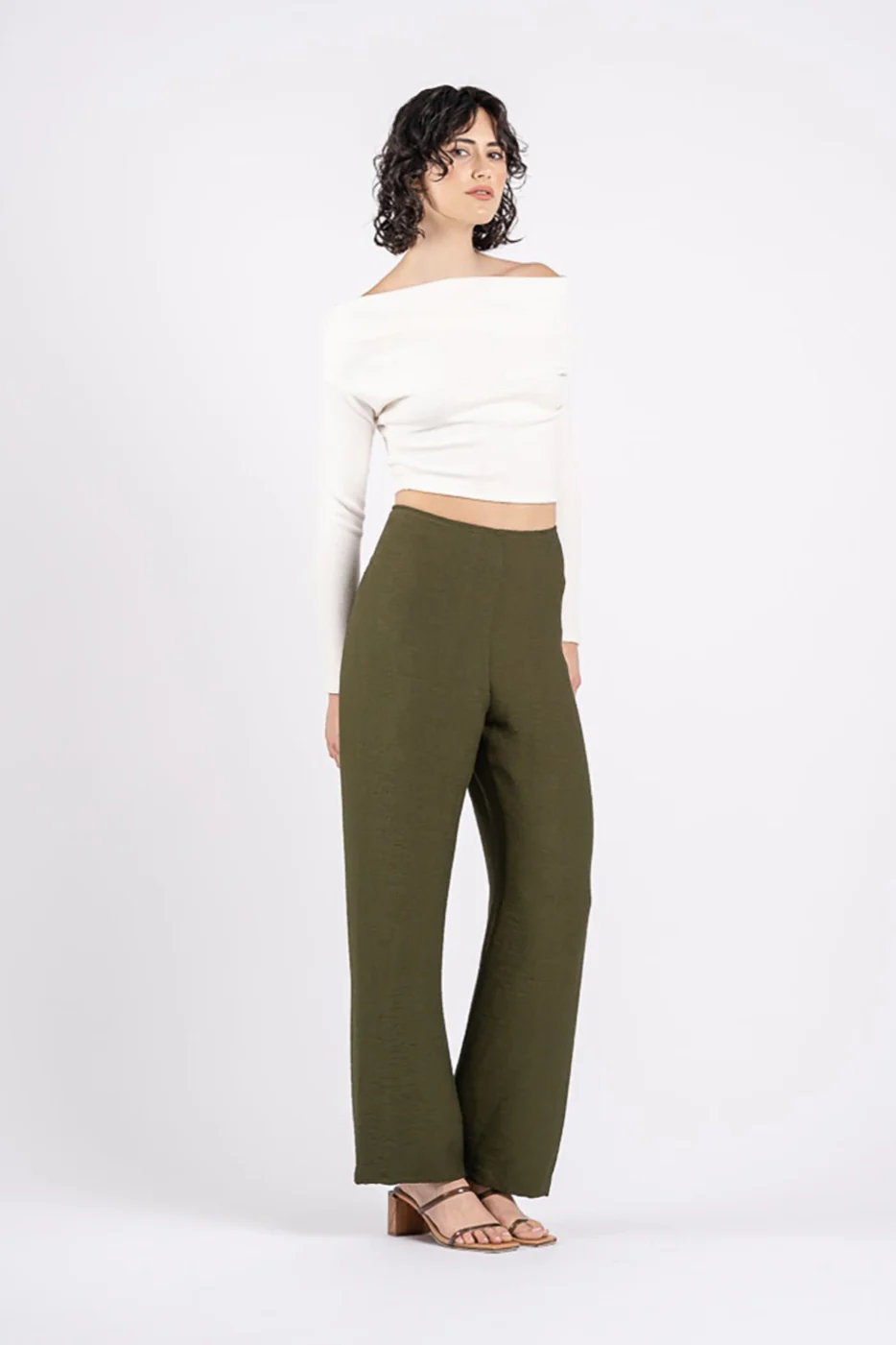 VIXEN CROP IN DAISY WHITE - Image 4